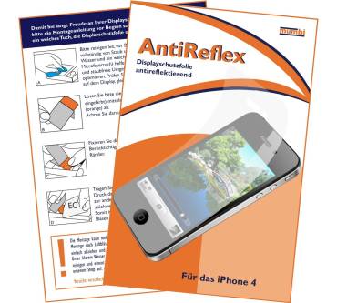 Produktbild mumbi AntiReflex (für iPhone 4/4S)