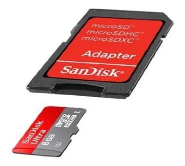 Produktbild SanDisk Ultra microSDHC UHS-I 8GB (SDSDQUA-008G)