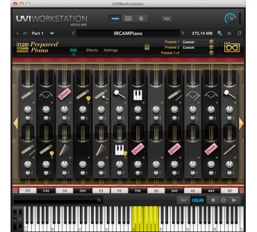 Produktbild UVI IRCAM Prepared Piano