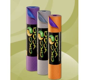 Produktbild A. Kolckmann Ako Yoga Yin-Yang Earth Yogamatte mit Band