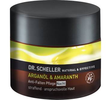 Produktbild Dr. Scheller Cosmetics Arganöl & Amaranth Anti-Falten Pflege Nacht