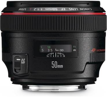 Produktbild Canon EF 50 mm 1:1.2L USM