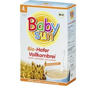 Produktbild Sunval Baby Sun Bio-Hafer Vollkornbrei