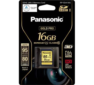 Produktbild Panasonic SDHC Gold Pro Class 10
