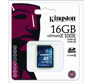 Produktbild Kingston SDHC UltimateX 100x Class 10