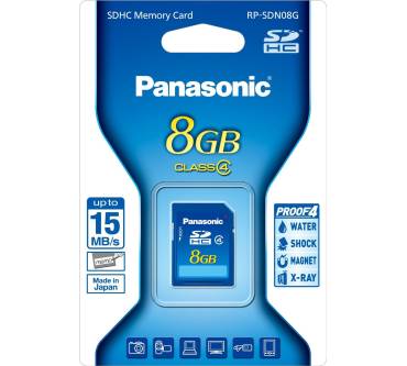 Produktbild Panasonic Blue SDHC Class 4