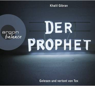 Produktbild Khalil Gibran Der Prophet