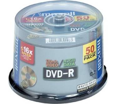 Produktbild Maxell DVD-R 16x (4,7 GB)