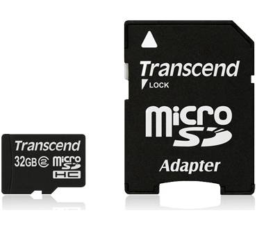 Produktbild Transcend Micro-SDHC Klasse 4 (32 GB)