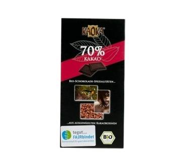Produktbild tegut Kaoka 70% Kakao Bio-Schokolade