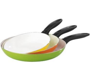 Produktbild Bratmaxx 04346 Pfannen-Set Keramik Sommerfarben 3-teilig