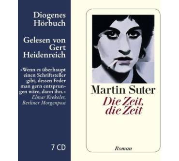 Produktbild Martin Suter Die Zeit, die Zeit