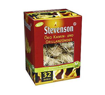 Produktbild Rossmann / Stevenson Öko Kamin- und Grillanzünder