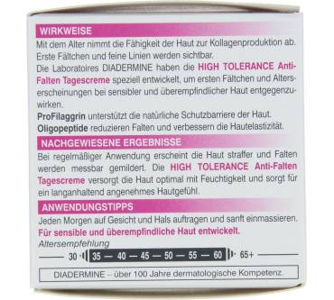 Produktbild Diadermine Anti-Falten Tagescreme High Tolerance