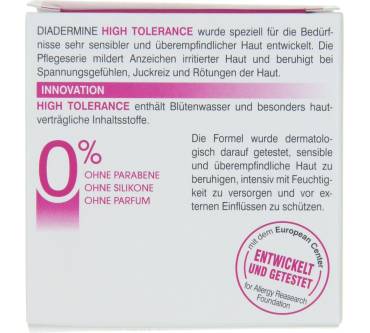 Produktbild Diadermine Anti-Falten Tagescreme High Tolerance