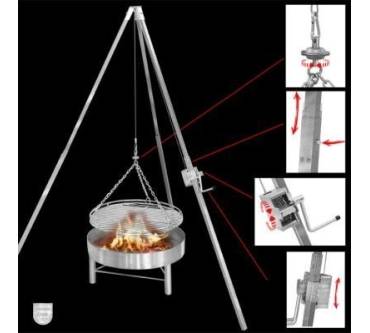 Produktbild Schneider Grillgeräte Dreibeingrill Komplettset