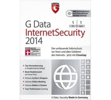 Produktbild G Data InternetSecurity 2014