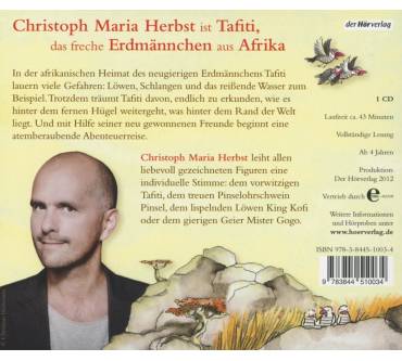 Produktbild Julia Boehme Tafiti und die Reise ans Ende der Welt