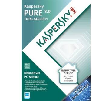 Produktbild Kaspersky Lab Pure 3.0 Total Security
