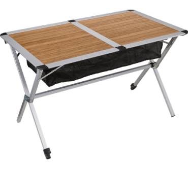 Produktbild Fritz Berger Alu-Rolltisch Bambus