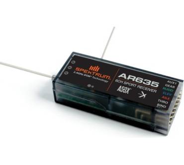Produktbild Horizon Hobby Spektrum AR635 6-Kanal AS3X Empfänger