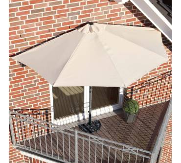 PureDay Halber Sonnenschirm | Testberichte.de