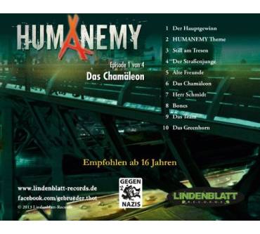 Produktbild Stefan Lindner Humanemy. Das Chamäleon (1)