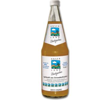 Produktbild Unser Land Apfelsaft aus Streuobstfrüchten, Direktsaft naturtrüb