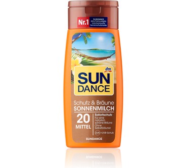 Produktbild dm / Sun Dance Schutz & Bräune Sonnenmilch LSF 20