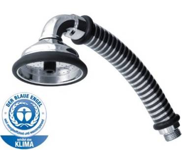 Produktbild Wolf Umwelttechnologie Bubble-Rain-Duschbrause und FlexClean-Schlauch