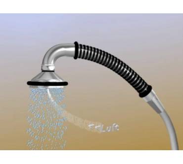 Produktbild Wolf Umwelttechnologie Bubble-Rain-Duschbrause und FlexClean-Schlauch