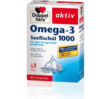 Produktbild Doppelherz Aktiv Omega-3 Seefischöl 1000, Kapseln