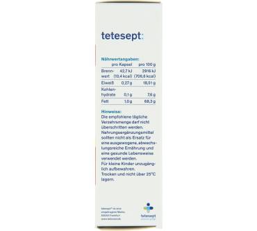 Produktbild Tetesept Omega-3 Lachsöl 1000, Kapseln