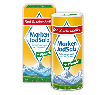 Produktbild Bad Reichenhaller MarkenJodSalz + Fluorid