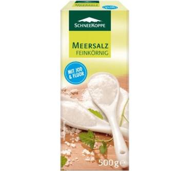 Produktbild Schneekoppe Meersalz mit Jod und Fluor