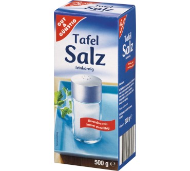 Produktbild Edeka / Gut & Günstig Tafelsalz