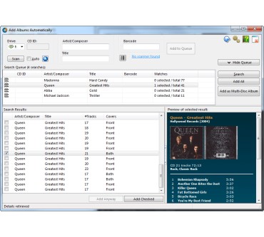 Produktbild Collectorz.com Music Collector 11.0.6 Pro (für Win)