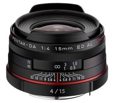 Produktbild Pentax HD DA 15 mm/4 ED AL Limited