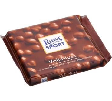 Produktbild Ritter Sport Voll-Nuss mit knackig gerösteten, ganzen Haselnüssen