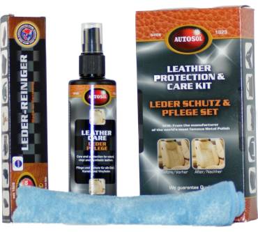 Produktbild Autosol Leder Reinigungs- und Pflegeset
