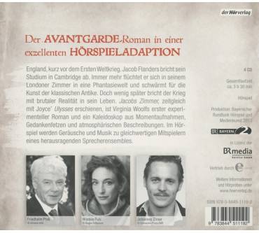 Produktbild Virginia Woolf Jacobs Zimmer