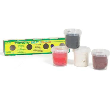 Produktbild Ökonorm Nawaro SOFT Weiche Knete und Modelliermasse (4 Becher)