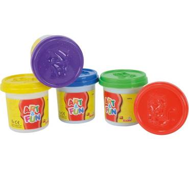 Produktbild Simba Art & Fun Kindersoftknete (4 Becher)