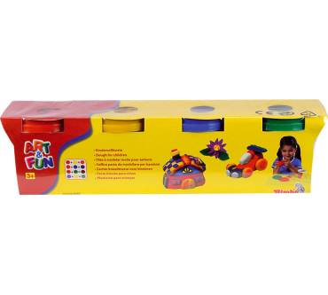 Produktbild Simba Art & Fun Kindersoftknete (4 Becher)