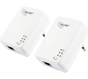 Produktbild Allnet ALL168600 / 600Mbit Powerline HomePlug AV2 2er Bundle