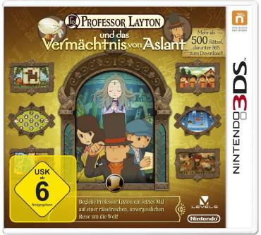 Produktbild Professor Layton und das Vermächtnis von Aslant (für 3DS)