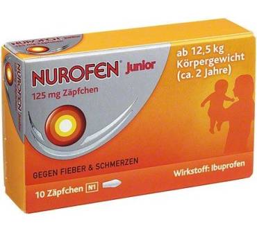Produktbild Nurofen Junior Zäpfchen 125 mg