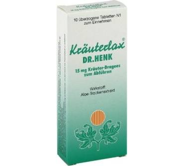 Produktbild Dolorgiet Pharma Kräuterlax Dr. Henk Kräuter-Dragees zum Abführen