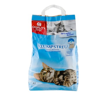 Produktbild Quality First Klumpstreu naturweiß