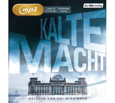 Produktbild Jan Faber Kalte Macht